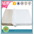 Wholesale Cheap 100% Cotton Percale White Fitted Twin XL Size Bed Sheet For Hotel and Motel